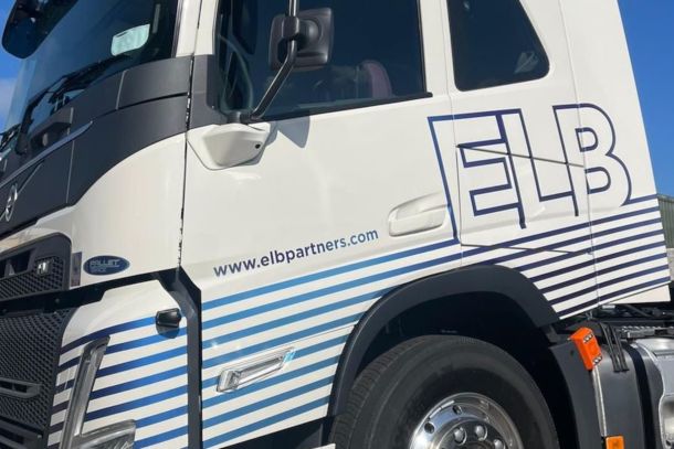 ELB Partners Lorry Close Up Image