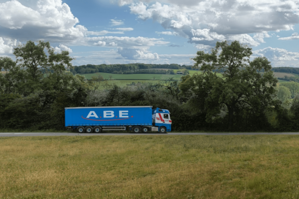 ABE Lorry on the road